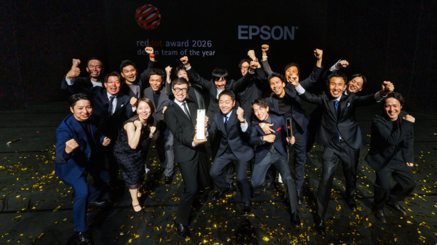 Sieger des Red Dot Award: Product Design geehrt, Epson ist 'Design Team of the Year' - Epson Design wurde als 'Red Dot: Design Team of the Year 2026' geehrt - Quelle: Red Dot
